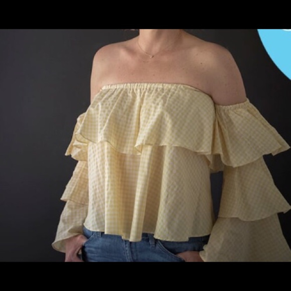Hot and Delicious Ruffle Top